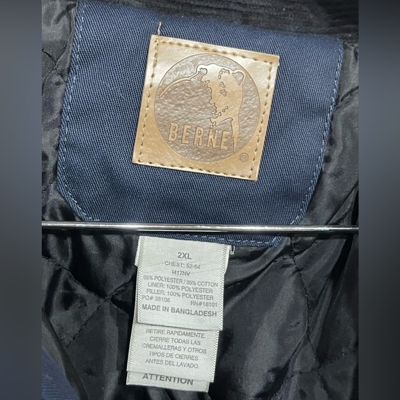 Berne Dark Navy Blue Snowsuit for men - Picture 2 of 6